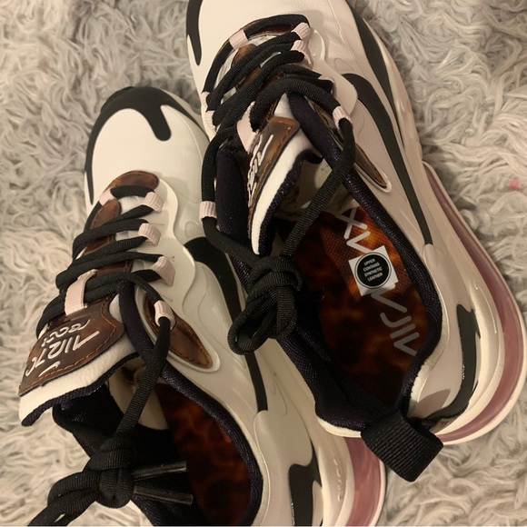 Brand new Nike Air Max 270 React cream and Tortoise Shell sneakers - Picture 4 of 9